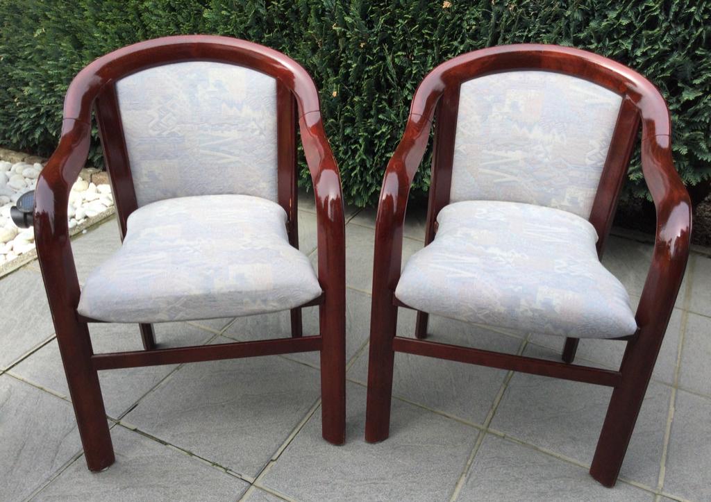 2 stoelen, Huis en Inrichting, Stoelen, Ophalen, Zo goed als nieuw, Stof, Twee