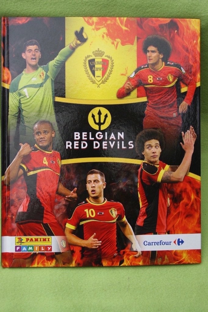 Panini boek van de Belgian Red Devils, Ophalen of Verzenden, Nieuw, Boek of Tijdschrift