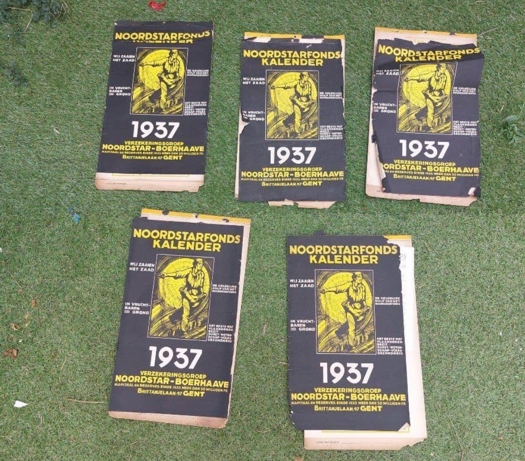 Noordstarfonds Kalender 1937 – Vlaamse beweging grouping
Vla, Ophalen of Verzenden, Overige soorten, Foto of Poster