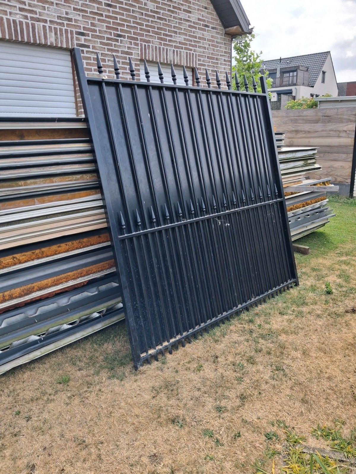 metalen poort, Jardin & Terrasse, Clôtures de jardin, Enlèvement