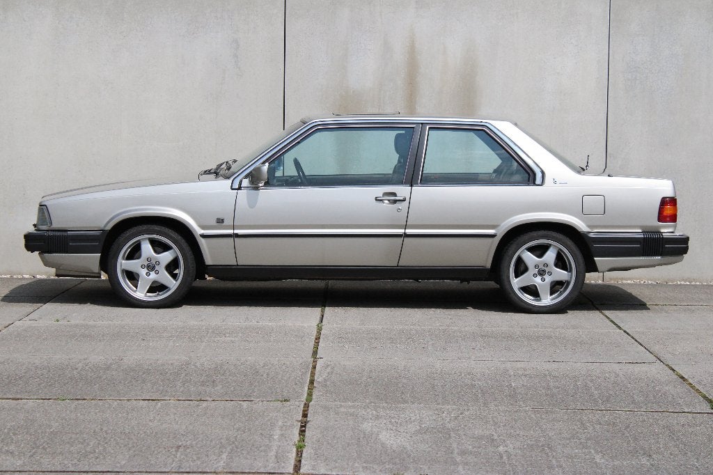 volvo 780 Bertone 2.8 v6 PRACHTIG, Autos, Cuir, Achat, Beige, 2 portes