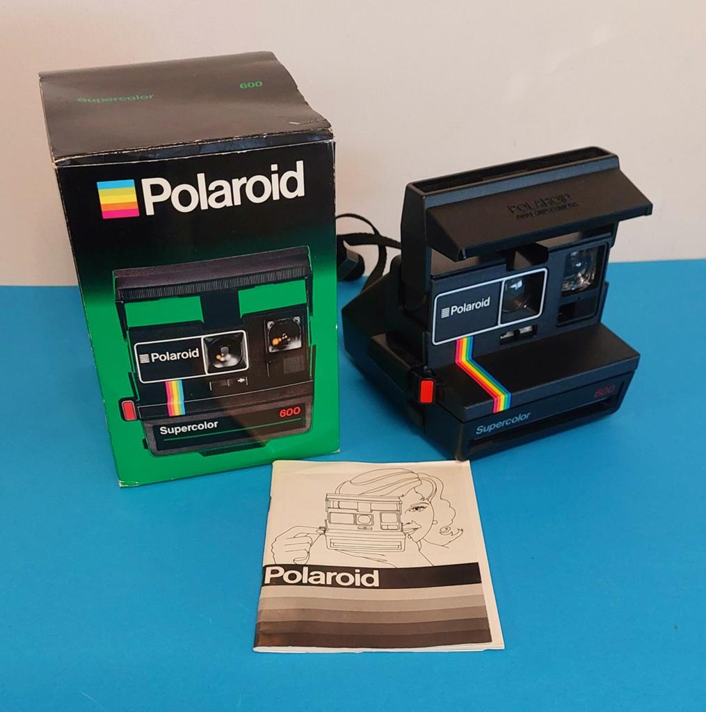Polaroïd supercolor 600 instantané 1980, Collections, Appareils photo & Matériel cinématographique, Appareils photo, 1960 à 1980
