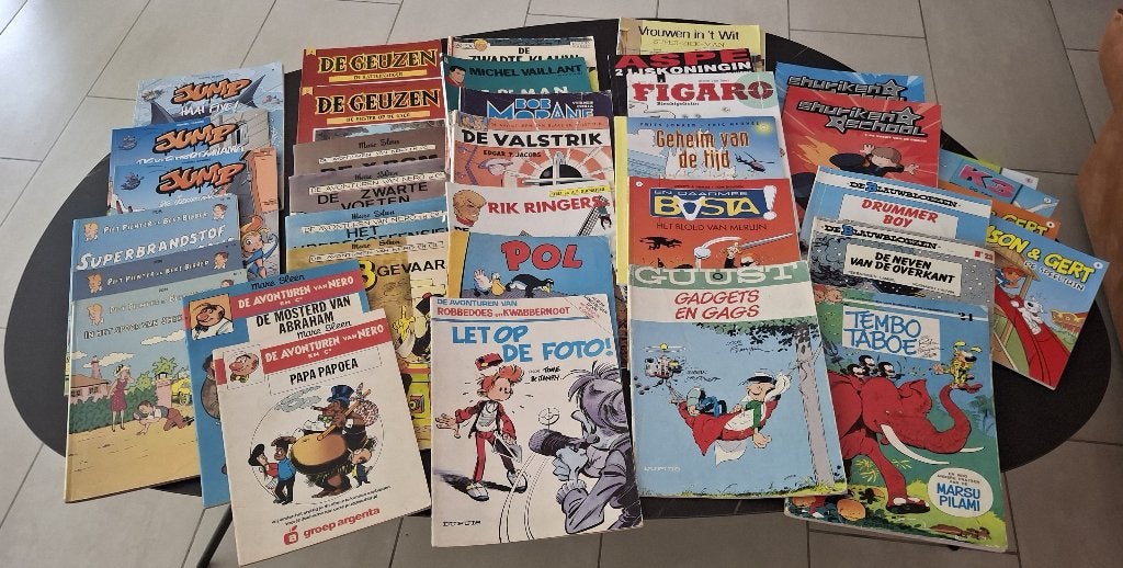 Allerelei stripverhalen, Boeken, Stripverhalen, Meerdere stripboeken, Ophalen, Gelezen, Verschillende auteurs