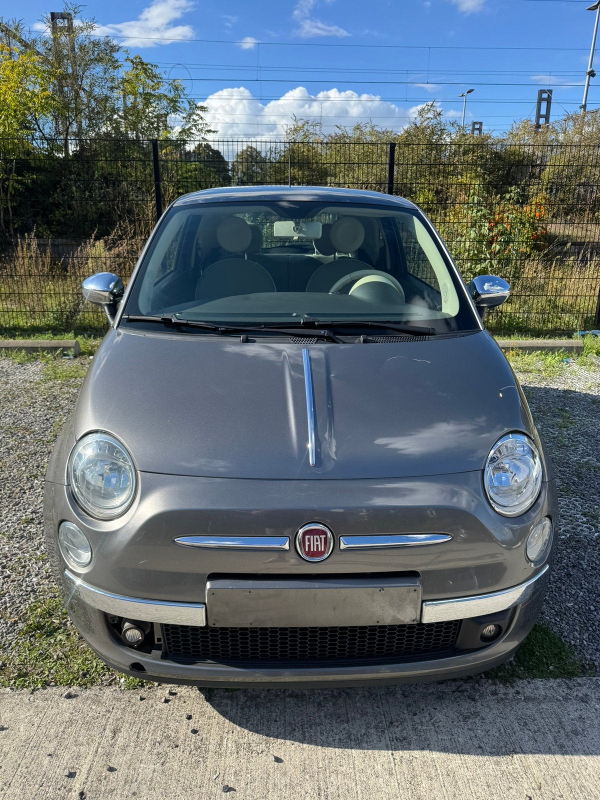 Fiat 500 2013, Argent ou Gris, Achat, Beige, Boîte manuelle