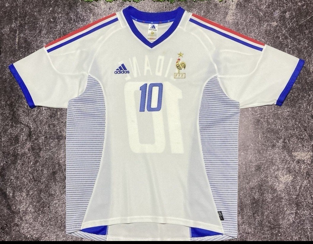 Frankrijk Zidane Voetbalshirt Origineel WorldCup 2004, Enlèvement ou Envoi
