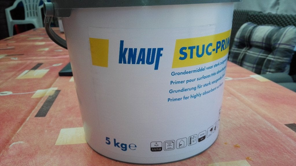 KNAUF STUC PRIMER 5 LITRES, Enlèvement, Neuf