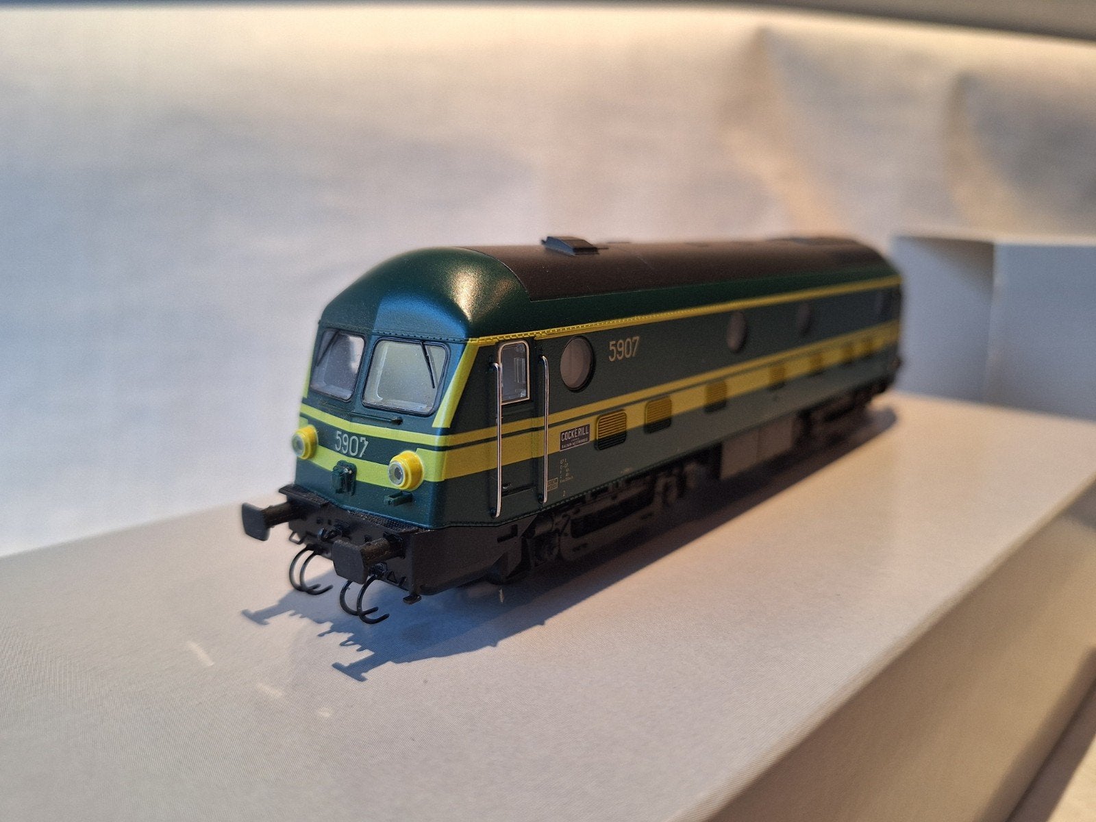 Marklin 37271  NMBS  SNCB 5907, Wisselstroom, Locomotief, Ophalen of Verzenden, Zo goed als nieuw