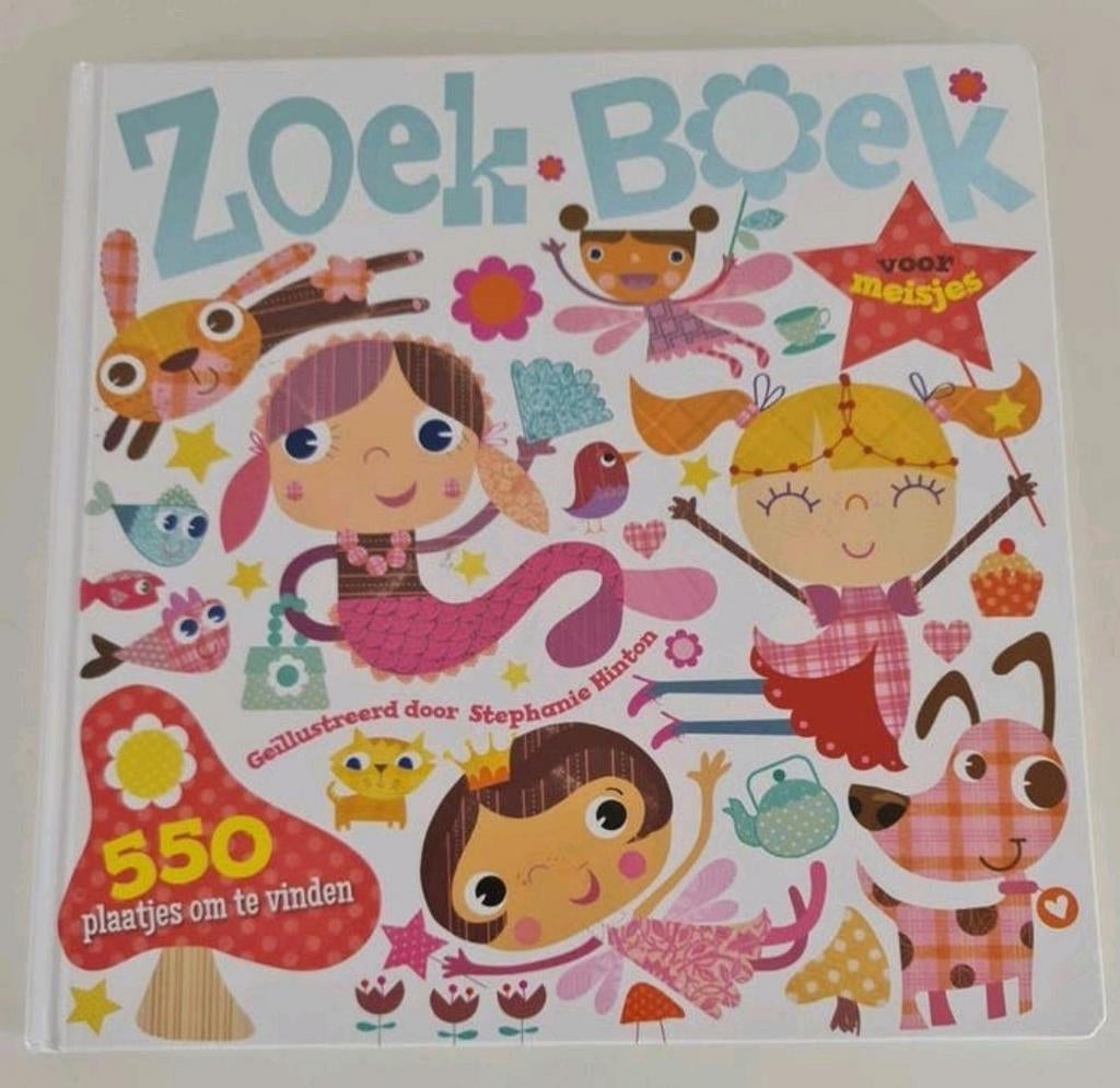 Zoekboek voor meisjes / Stephanie Hinton, Boeken, Kinderboeken | Kleuters, Ophalen of Verzenden