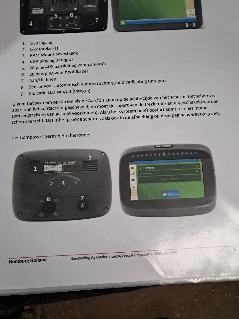 Ag leader compass gps, Ophalen
