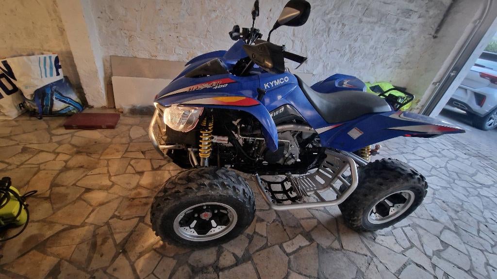 Quad kymco maxxer 400, Motoren, 400 cc, 1 cilinder, 12 t/m 35 kW