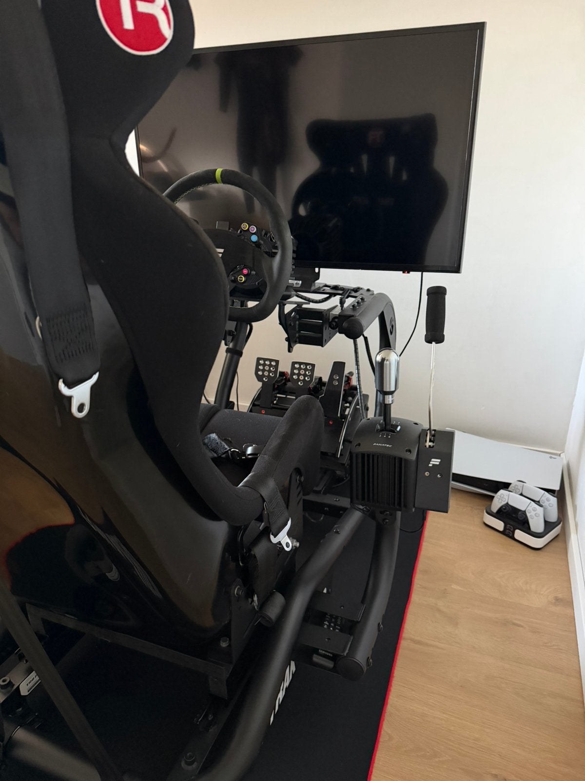 Sim racing setup - Fanatec & Track Racer, Ophalen, Zo goed als nieuw