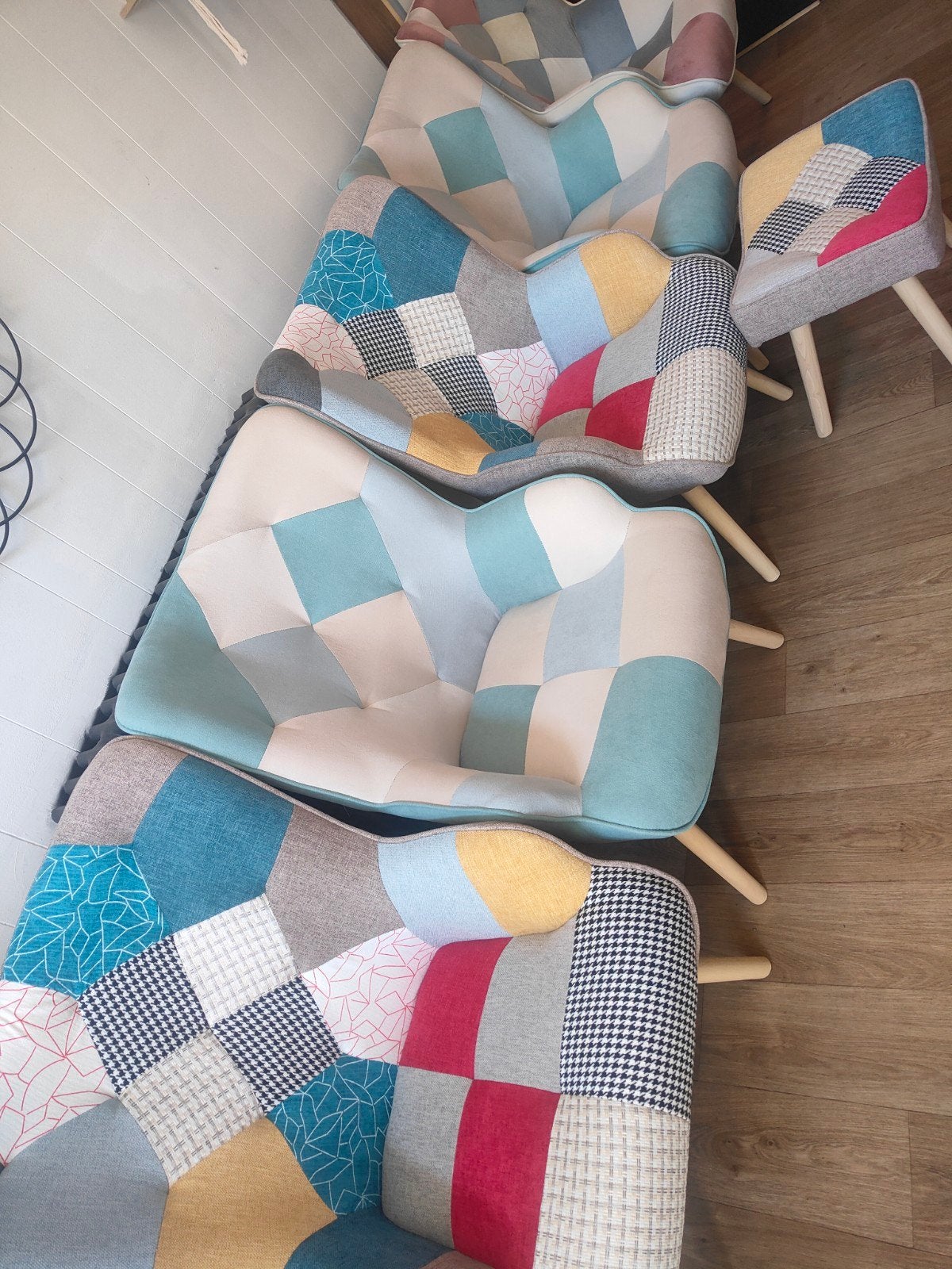 Fauteuil patchwork. Nouveau !, Enlèvement, Neuf