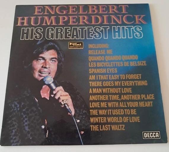 Engelbert Humperdinck his greatest hits LP, Cd's en Dvd's, Ophalen, 1980 - 1989, Gebruikt, 12 inch