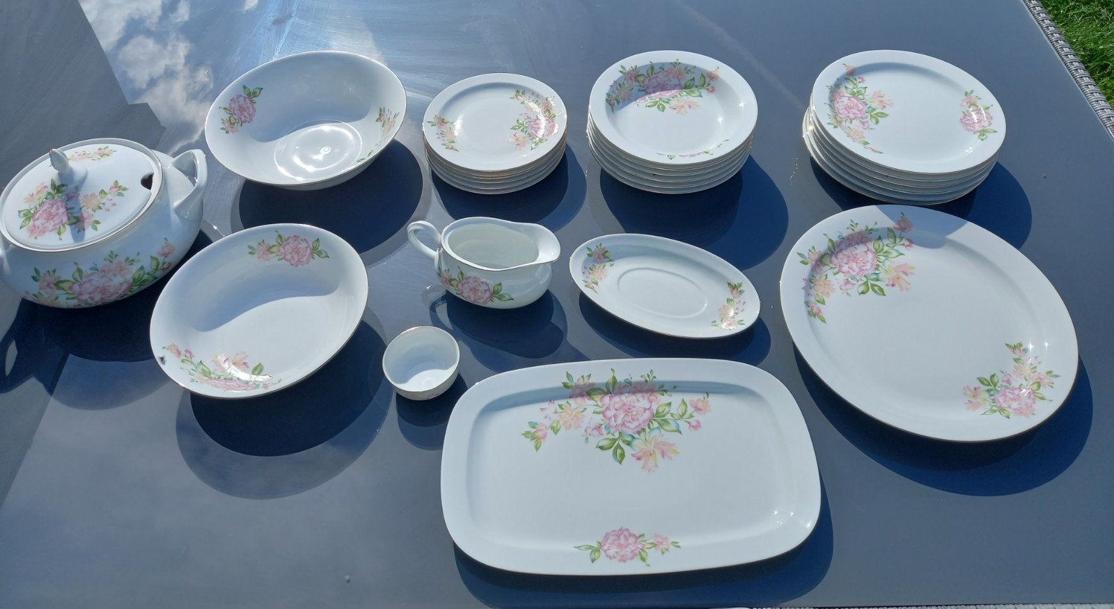 Prachtig Boheems Porseleinen Servies - Thun Carlsbad 'Bernad, Ophalen, Overige merken, Klassiek, Nieuw