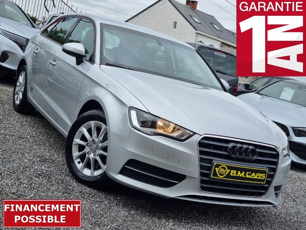 Audi A3 1.4 TFSI  SPORTBACK  GPS-CLIM-PDF-VELGEN-GARANTIE, Euro 5, Stof, Zwart, 4 cilinders