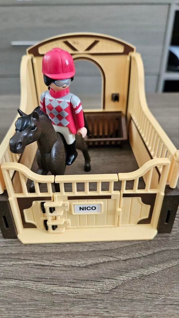 Playmobil manege, Enlèvement