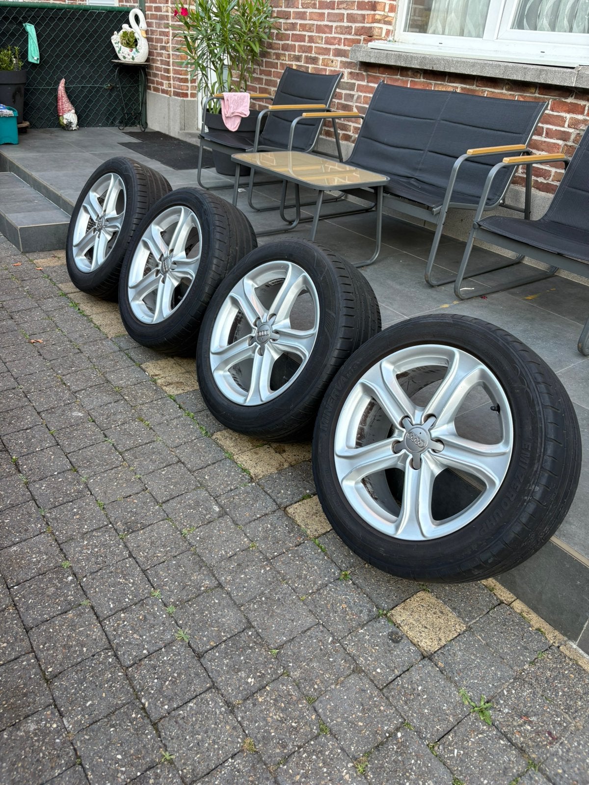 Audi 17 inch, Ophalen, Banden en Velgen, Nieuw, 17 inch