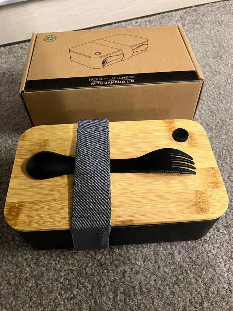 Brooddoos met bamboe deksel, Maison & Meubles, Cuisine| Tupperware, Enlèvement ou Envoi