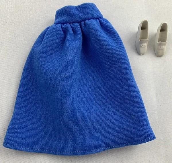 Fleur Mix Mode Pop Kleding Rok Vintage 80s Dutch Barbie, Verzamelen, Poppen, Verzenden, Zo goed als nieuw, Fashion Doll