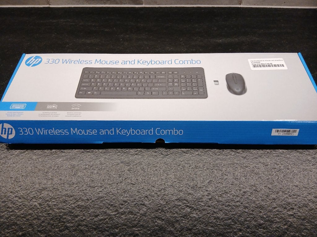 Draadloos toetsenbord, Computers en Software, Ophalen, Zo goed als nieuw, Draadloos, HP