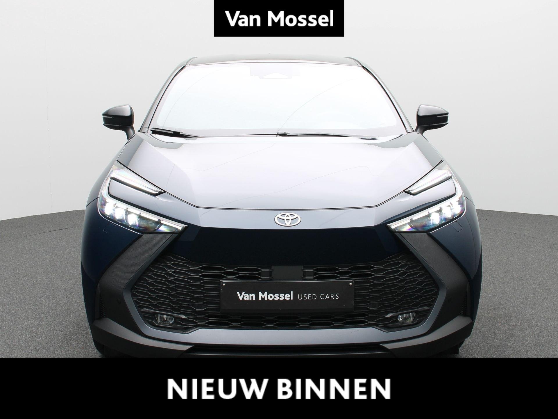 Toyota C-HR 1.8 Hybrid Prestige Bi-Tone E-CVT | 10J Garantie, Stof, Zwart, 4 cilinders, 109 g/km