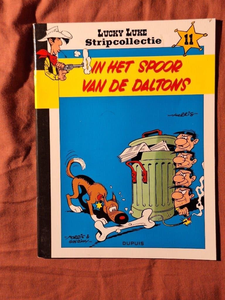 Lucky Luke stripcollectie 11: in het spoor van de Daltons, Eén stripboek, Ophalen of Verzenden, Zo goed als nieuw