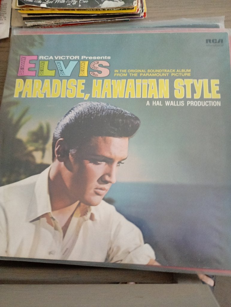 Elvis Presley - Paradise Hawaiian style, LP, Gebruikt, Fotohoes, 12 inch