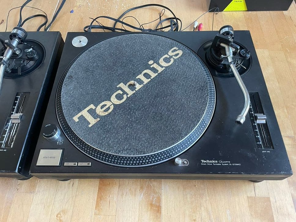 Technics SL 1210 mk2 Platenspeler draaitafel, Audio, Tv en Foto, Platenspelers, Ophalen, Gebruikt, Platenspeler, Technics