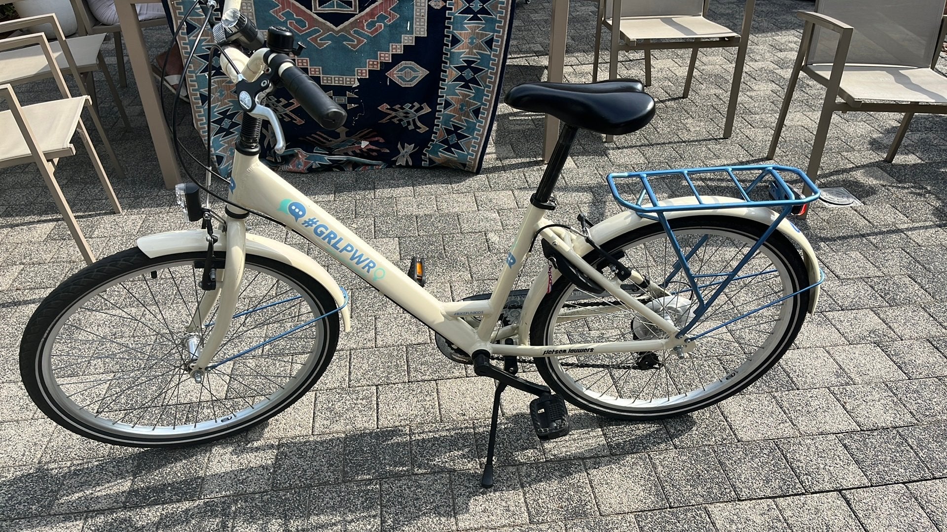 Kinderfiets meisje, Ophalen, Gebruikt, Velgrem, 20 inch of meer