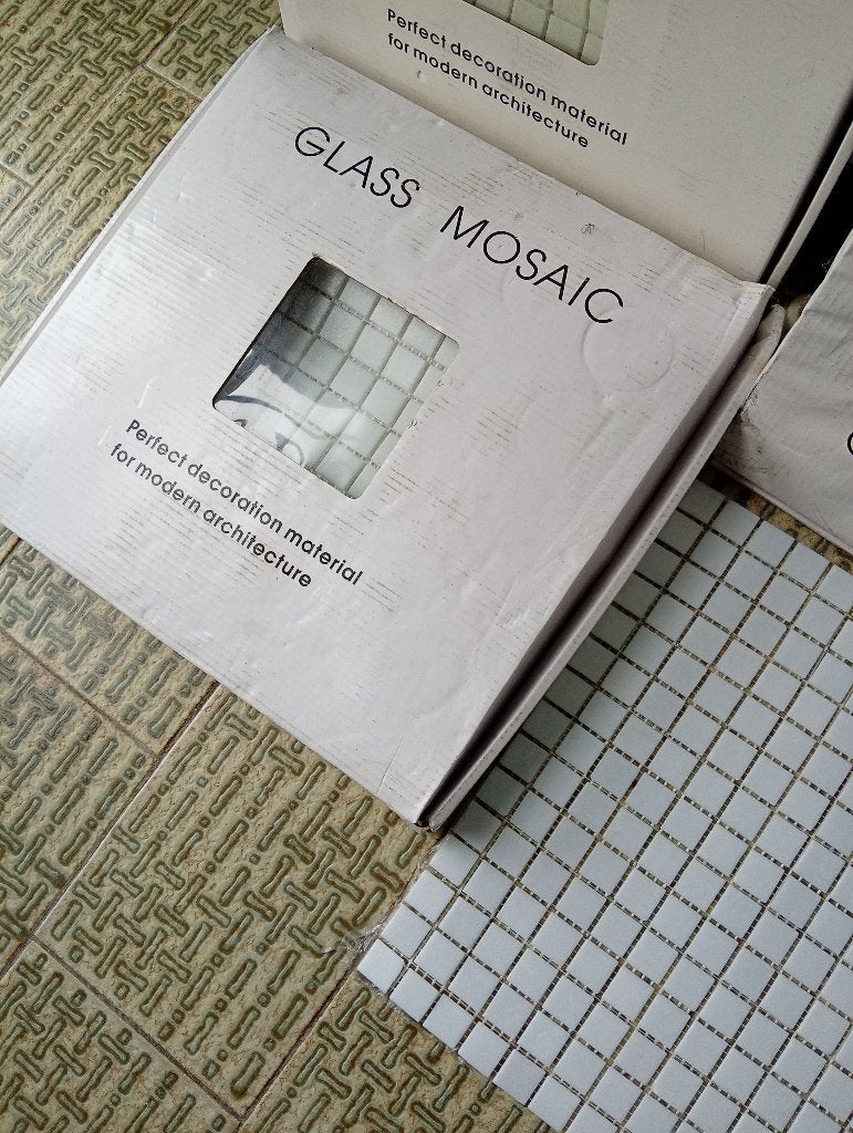 Glas mozaiek tegels, Doe-het-zelf en Bouw, Ophalen, Overige materialen, Wandtegels, Nieuw