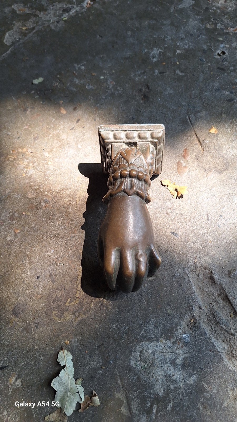 bronzen deurklopper, Antiek en Kunst, Antiek | Brons en Koper, Ophalen of Verzenden