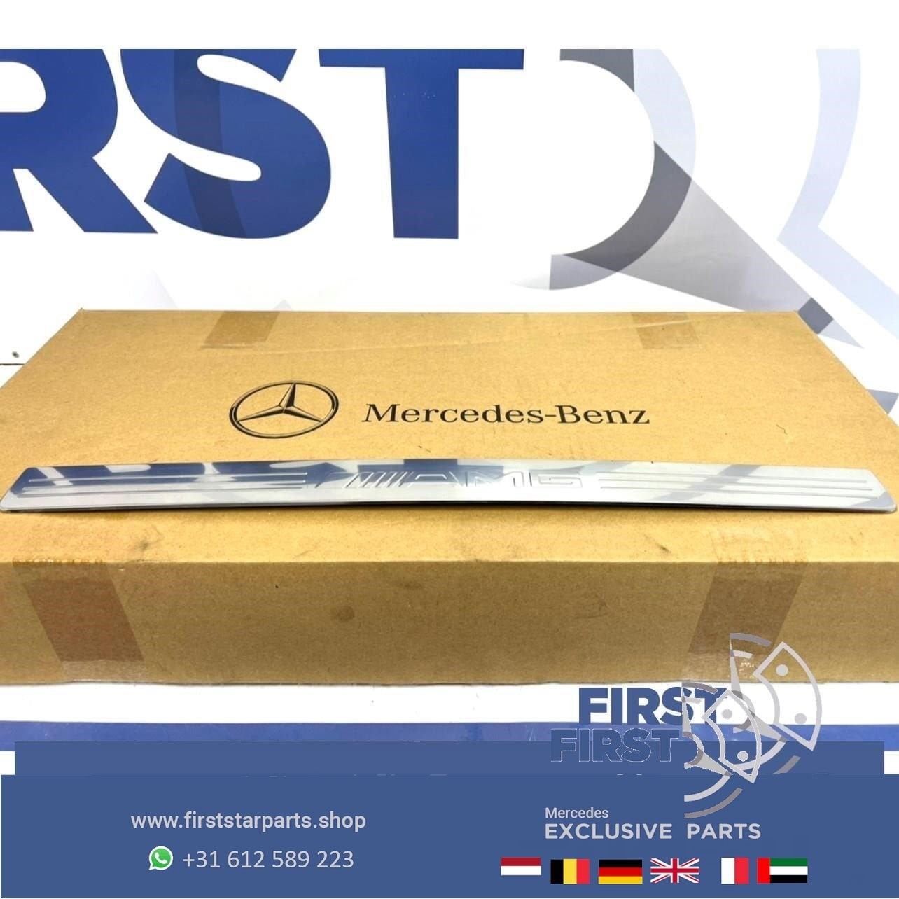 MERCEDES ORIGINELE AMG INSTAPLIJST DORPEL LIJST A B C E GLK, Utilisé, -, Gauche, -