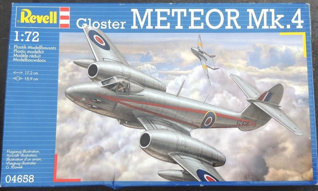 Goster Meteor Mk4 Revell 1/72 Neuf sous cello, Neuf, Revell, 1:72 à 1:144, Avion