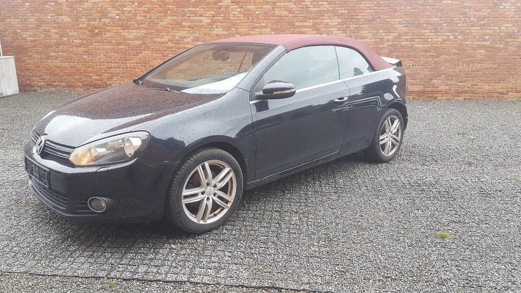 Vw Golf 6 Cabrio 1.4 TSI 122pk, Voorwielaandrijving, Stof, Cabriolet, 1394 cc