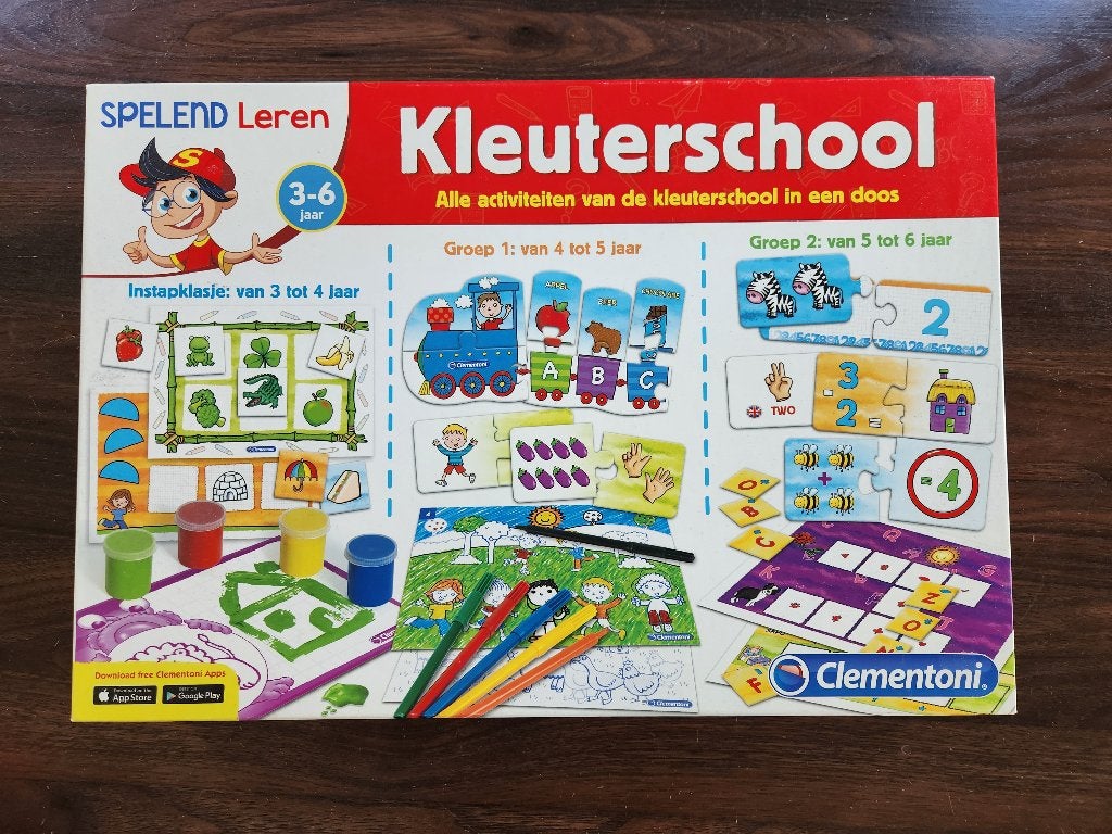 spelend leren - kleuterschool - vanaf 3 jaar, Kinderen en Baby's, Speelgoed | Educatief en Creatief, Ophalen, Zo goed als nieuw