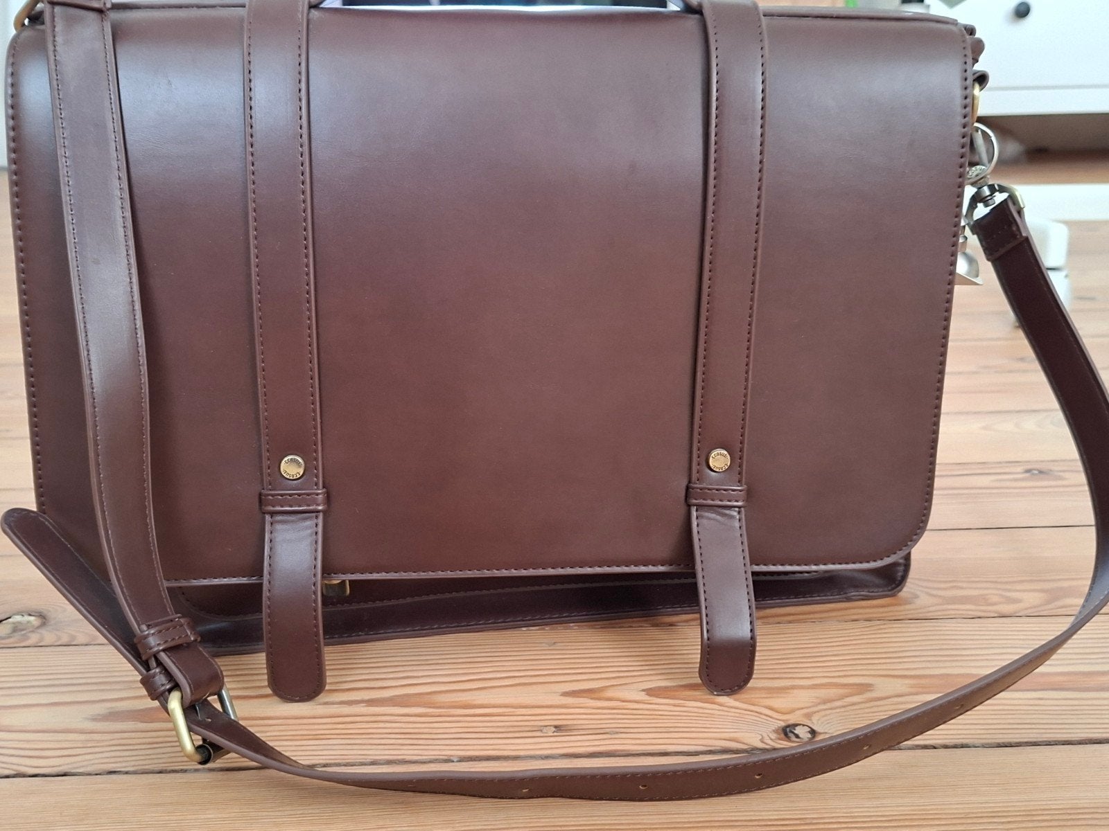 Sac (ECOSUSI), Enlèvement, Comme neuf, Brun, Sac à bandoulière