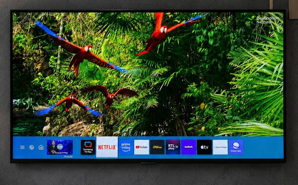 Smart tv samsung 49 pouces Qled 4K (sans les pieds), QLED, 40 à 60 cm, Comme neuf, Enlèvement
