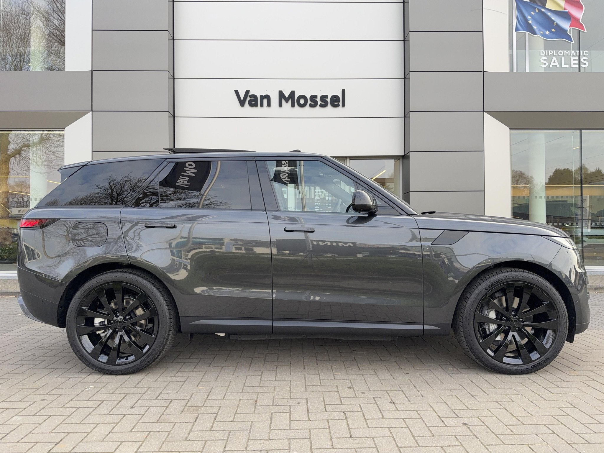 Land Rover Range Rover Sport P460e S AWD Auto. 26MY Leverbaa, Autos, Cuir, Achat, 2 places, Noir