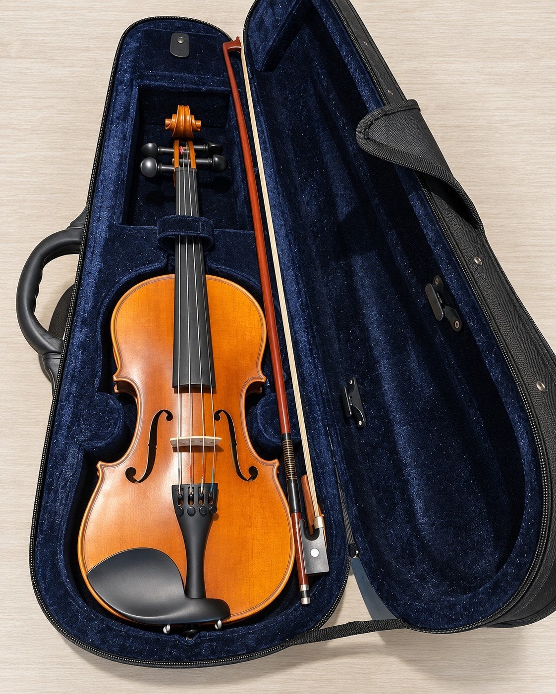 Violon Stentor 3/4 + archet + étui – Très bon état, Musique & Instruments, Comme neuf, Violon, Violon 3/4, Enlèvement