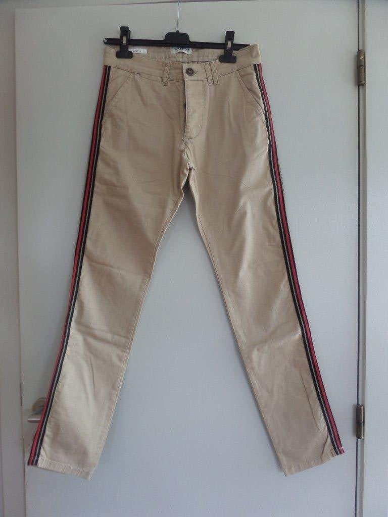 Chino Jack&Jones, Beige, Overige maten, Ophalen of Verzenden, Gedragen