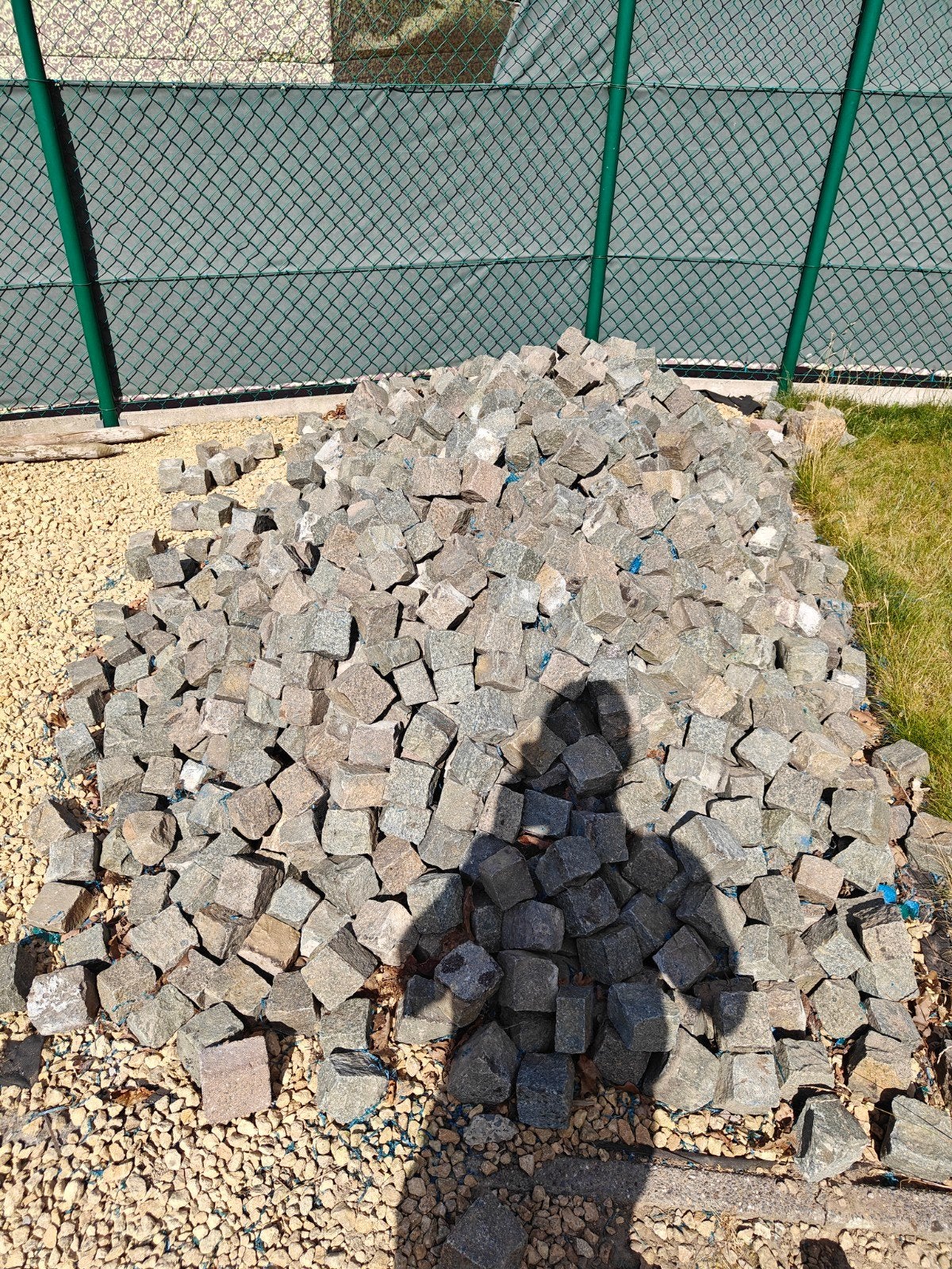 Graties +-1,5m³ kasseien, Tuin en Terras, Ophalen