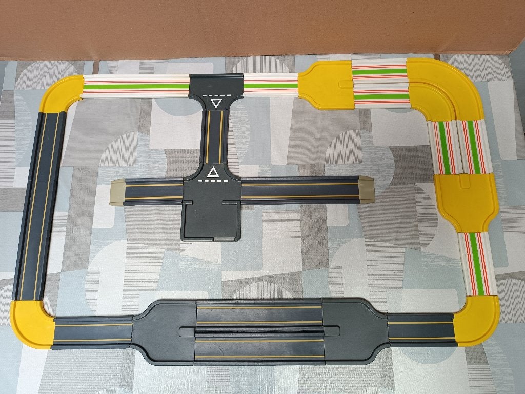 Matchbox Track Set Banen - Motorcity - Vintage - Auto's, Ophalen of Verzenden, Gebruikt, Racebaan, Overige merken