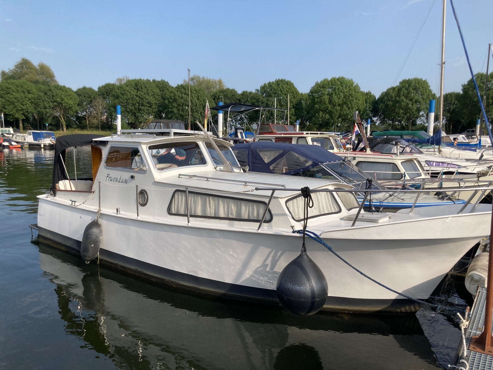 Verhoef Cruiser à vendre, Sports nautiques & Bateaux, Bateaux à moteur & Yachts à moteur, Utilisé, Acier, Diesel, Moteur in-bord