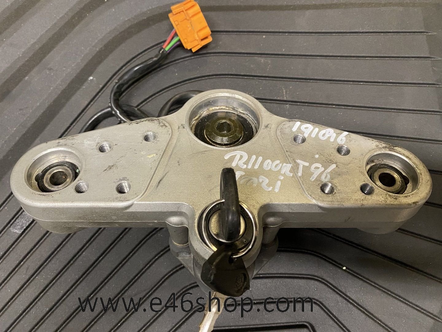 KROONPLAAT BALHOOFD MET CONTACTSLOT BMW R1100RT 1996, Motoren, Gebruikt, -, -, Ophalen of Verzenden