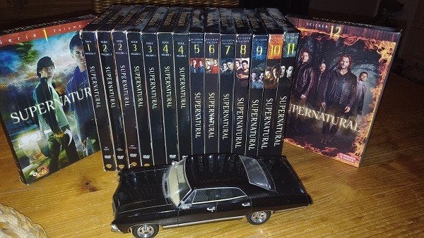 supernatural dvd collectie, Vanaf 12 jaar, Ophalen, Zo goed als nieuw, Actie