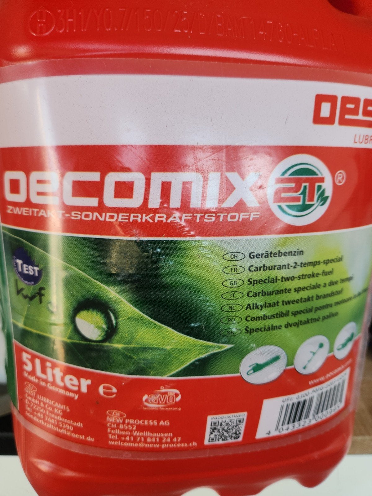 Oecomix 2 takt 5L, Tuin en Terras, Bestrijdingsmiddelen, Ophalen