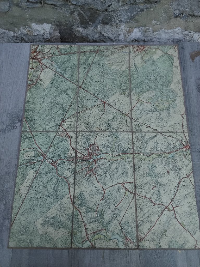 Carte geographique, d etat major, Enlèvement ou Envoi, Armée de terre, Autres types