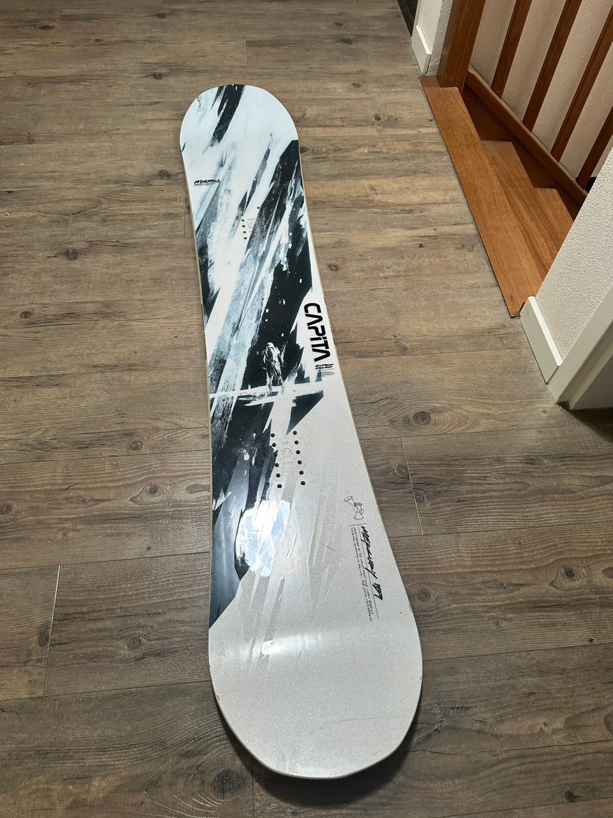 Capita Mercury Snowboard - All-Mountain Freeride, Sport en Fitness, Ophalen of Verzenden, Zo goed als nieuw, Board