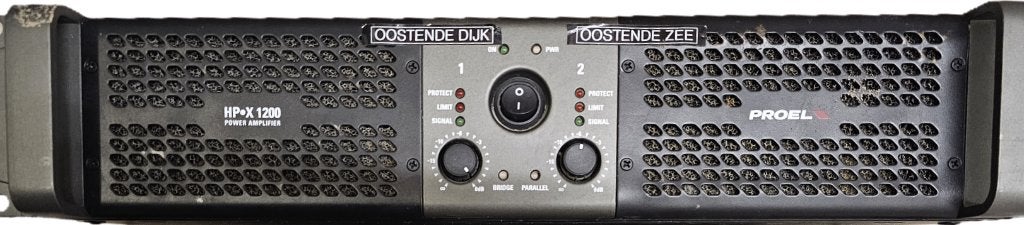 Audioversterker Proel HPX1200, Musique & Instruments, Enlèvement, Utilisé, 100 watts ou plus