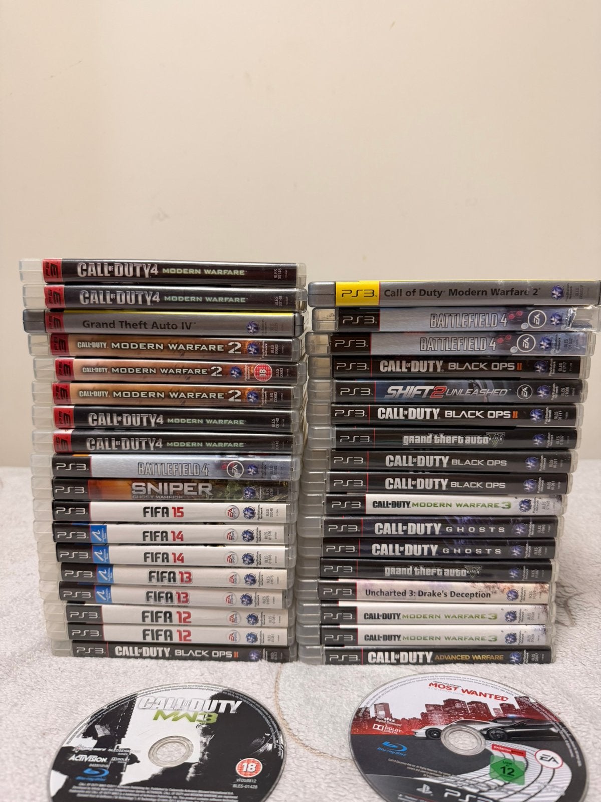 Playstation 3 Games Lot of 40 PS3 Games, Games en Spelcomputers, Ophalen, Zo goed als nieuw